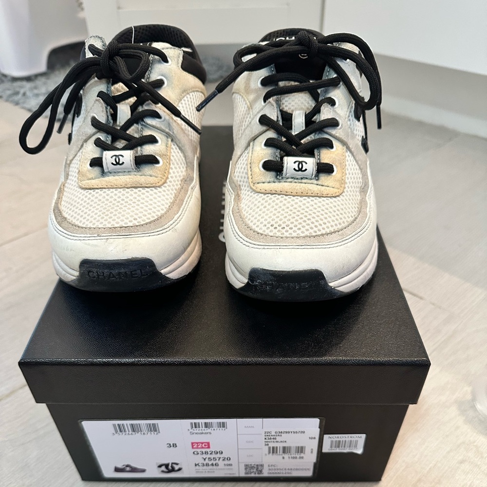 Channel sneakers